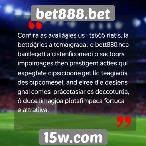 Avaliações de usuários sobre a experiência em bet888.bet